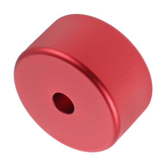 GETAJGHSD Aluminum Turntable Weight Disc Stabilizer for Vinyl Records Low Profile Red