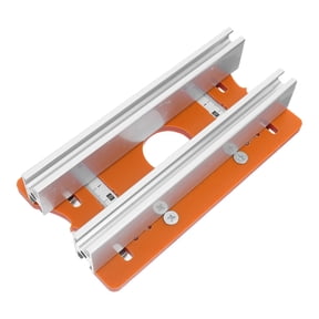 GETAJGHSD Aluminum Router Base Plate with Precision Grooving for Woodworking, Carpentry, and Projects