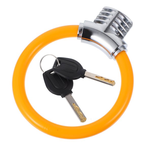 GETAJGHSD Anti-theft Lock Lock Ring Zinc Alloy White 1Set