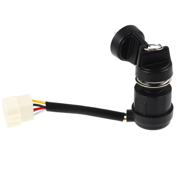 GETAJGHSD Automotive Ignition Switch for Car with Key Durable Black Starter Switch Replacement