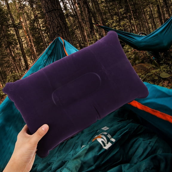 GETAJGHSD Beach Inflatable Pillow Blue Portable Design for Traveling Adults 1Pack