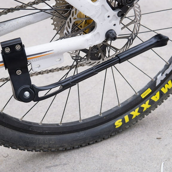 GETAJGHSD Bike Support Aluminum Alloy Quick Installation Kickstand with Sturdy Build Black