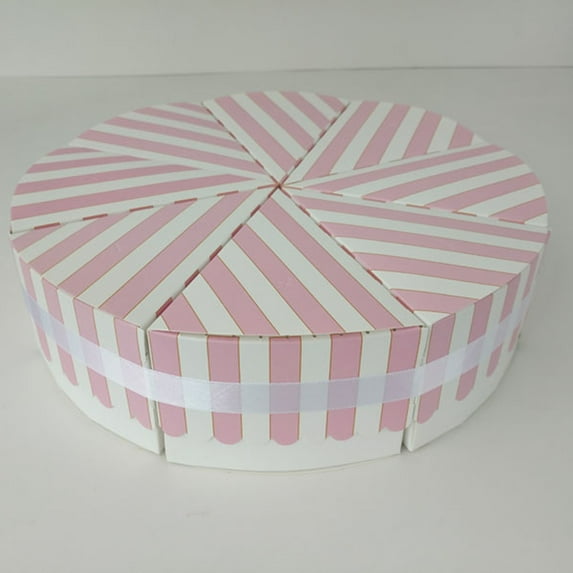 GETAJGHSD Vintage Design Birthday Candy Box Paper for Wedding Party Favor 1 Set