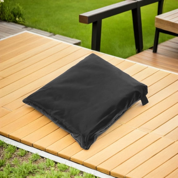 GETAJGHSD Black Waterproof Garden Umbrella Cover Durable Fabric Protection for Outdoor Patio Use