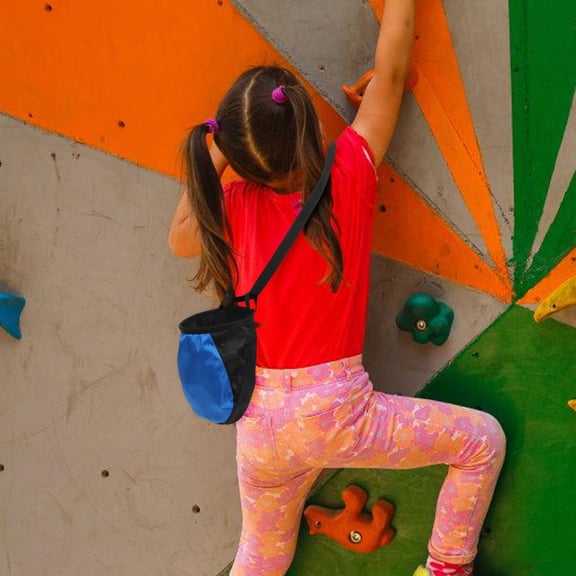 GETAJGHSD Multi Use Chalk Bag for Climbing Gymnastics and Weightlifting with Portable Storage Pouch