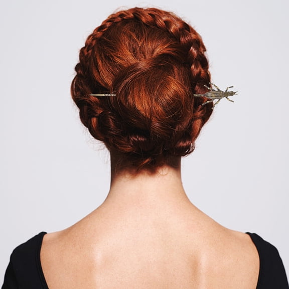 GETAJGHSD Brass Tea Needle for Tea Ceremony with Antique Finish Multi Use Teapot Cleaning and Hairpin Accessory