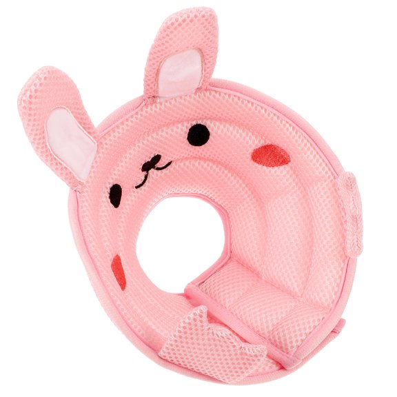 GETAJGHSD Breathable Pink Cat Recovery Collar Cone with Bunny Ears Comfortable Pet Neck Protection