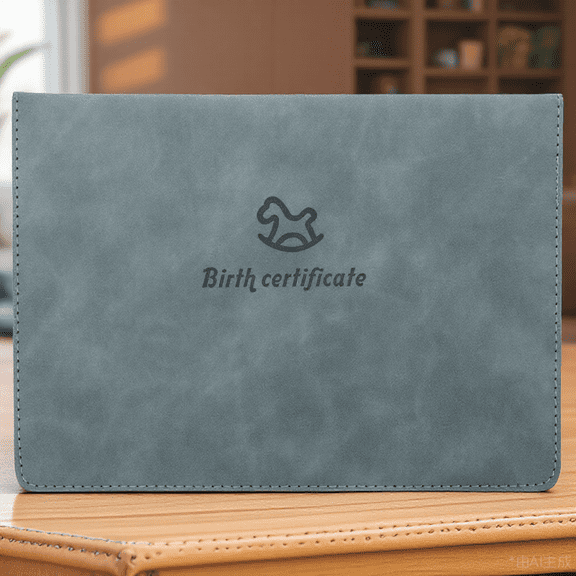 GETAJGHSD Birth Certificate Carry Case Multi 1Set Protects Birth Certificate