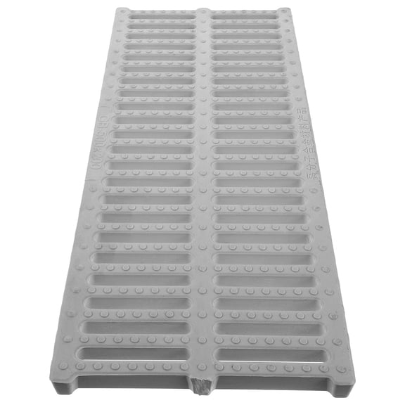 GETAJGHSD Commercial Floor Drain Grate Light Grey High Load Capacity for Outdoor Parking Lot and Patio Use