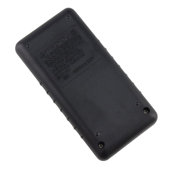 GETAJGHSD Black Extra Thin Digital Multimeter with Battery Capacity Test Function Portable