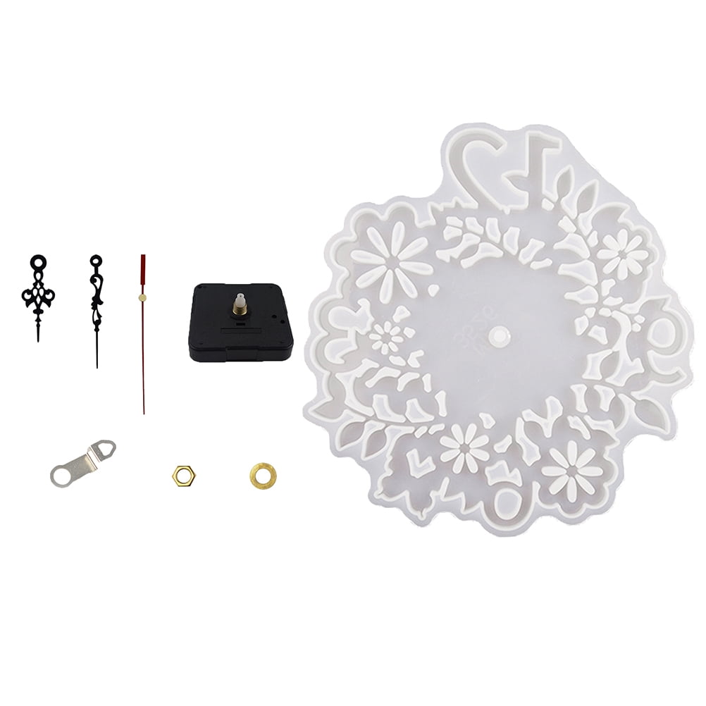 GETAJGHSD Craft Enthusiasts Diy Clock Kit 28X10Inch Flexible Wear ...