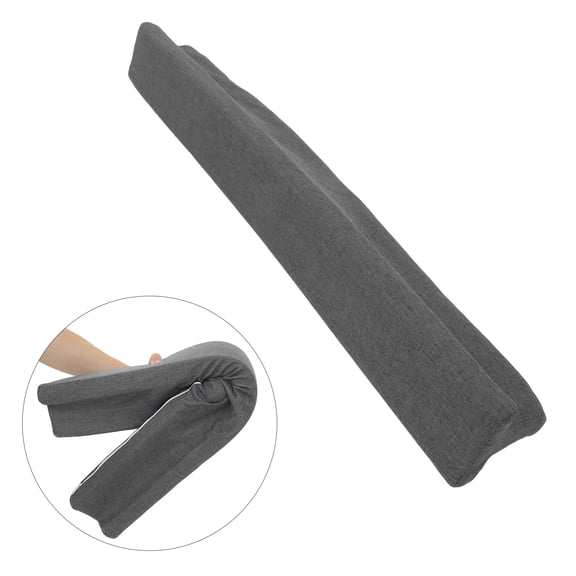 GETAJGHSD Dark Grey Mattress Bridge Gap Filler with Washable Cover for Split King Bed and Bed Frame Space
