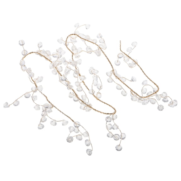 GETAJGHSD Acrylic Crystal Bead ng Gar for Christmas Tree Decor