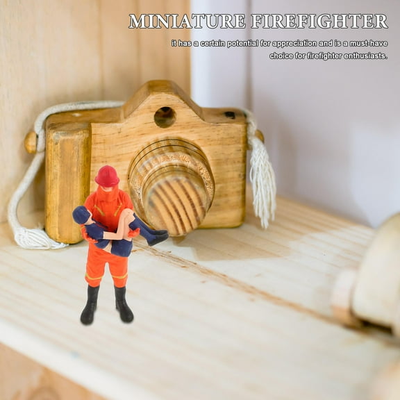 GETAJGHSD Detailed Firefighter Figures Perfect for Fire Truck Party Decor and Photography Props