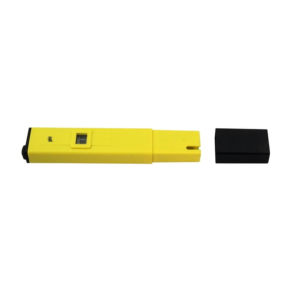 GETAJGHSD Back to School PH Meter for Brewing Digital PH Meter Tester Yellow Longterm Accuracy Without Recalibration 1Set