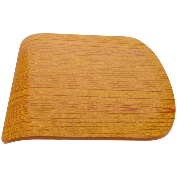 GETAJGHSD Dining Chair Wood Seat Panel Orange for Desk Stool Replacement and Chair Repair