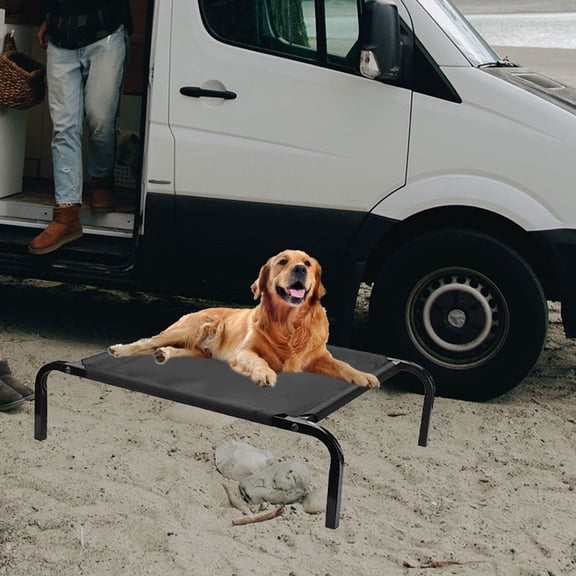 GETAJGHSD Stylish Dog Cot Cover Breathable Mesh Material for Versatile Pet Comfort