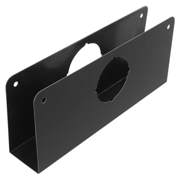 GETAJGHSD Universal Door Deadbolt Cover Plate Black Stainless Steel for Home Improvement