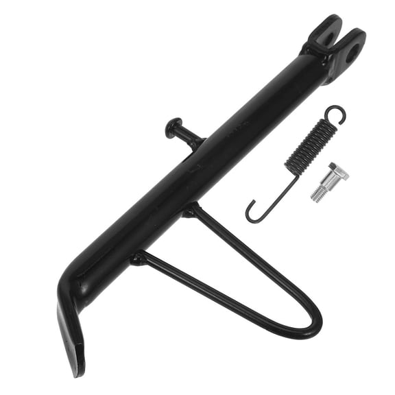 GETAJGHSD Easy Install Black Motorcycle Side Kickstand Compatible with Electric Bikes and Scooters