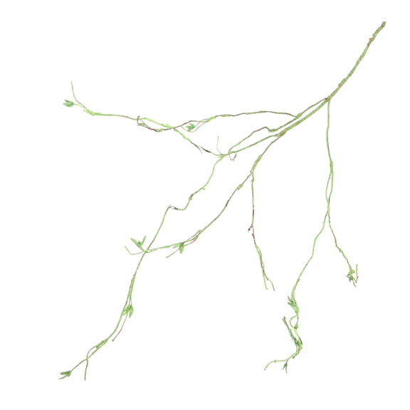 GETAJGHSD Easy Install Green Reptile Vine Ornament for Terrarium Climbing and Landscape Decor