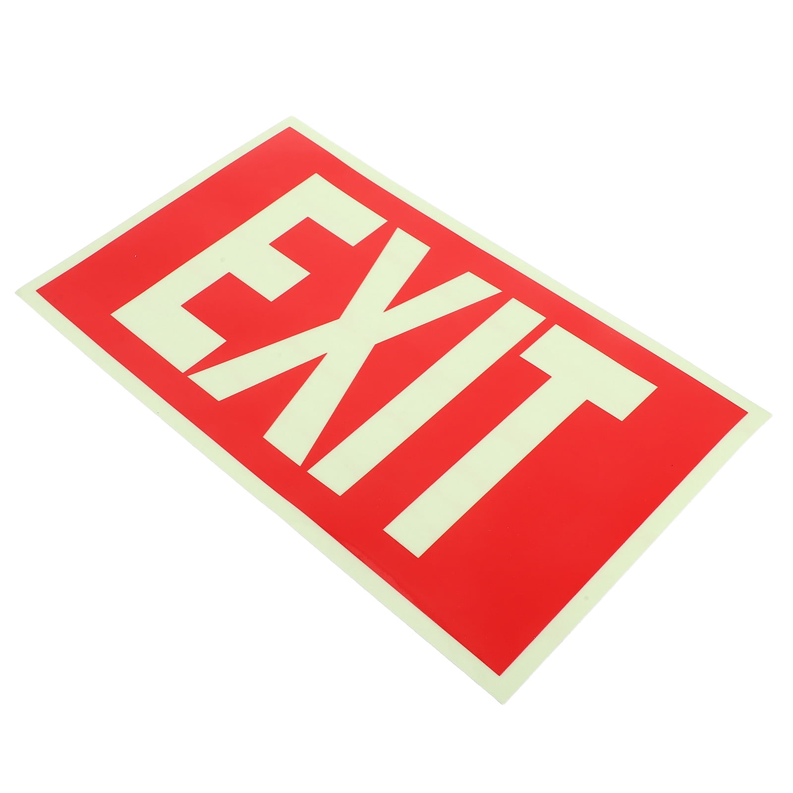 GETAJGHSD Emergency Exit Sign Sticker for Emergency Situations with ...