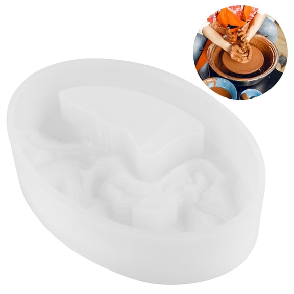 GETAJGHSD Epoxy Resin Table Molds DIY Mold White 1Pack Handmade Craft Making for Lovers