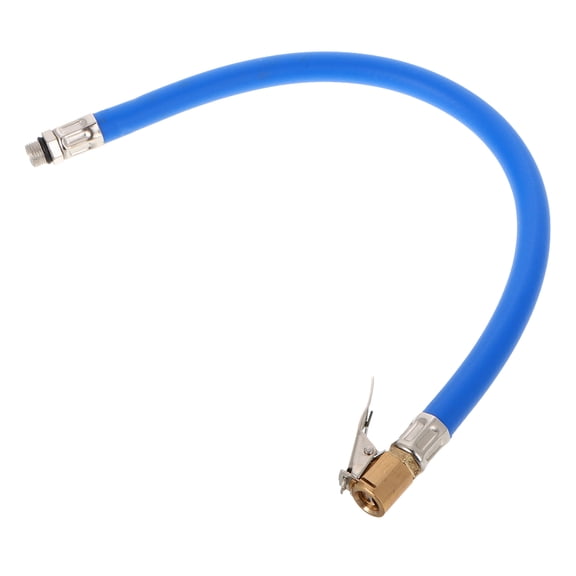 GETAJGHSD Fast Self Locking Tire Inflator with Copper and Blue Rubber Tube for Car Use