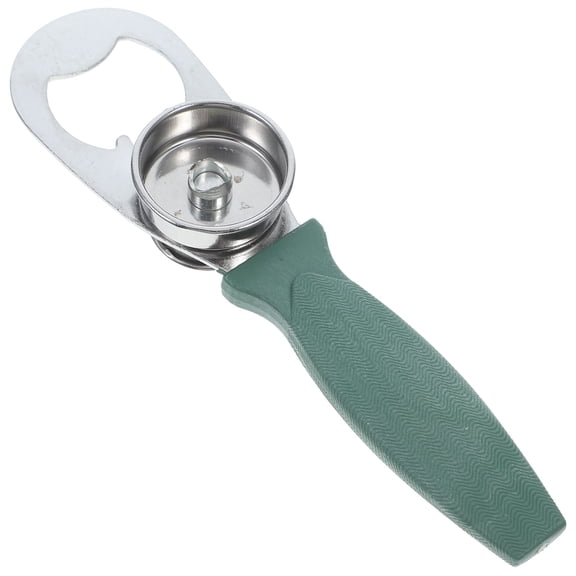 GETAJGHSD Compact Vial Cap Remover, Green Stainless Steel, Versatile for Home