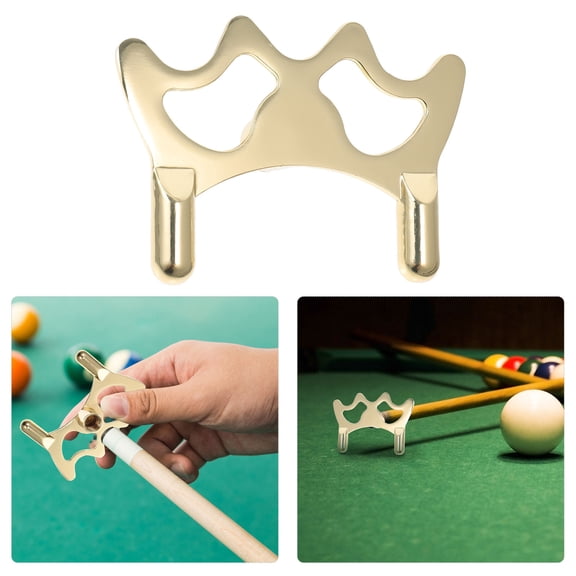 GETAJGHSD Floor Stand Pool Cue Rack Golden Aluminum Durable for Pool Playing 1 Set