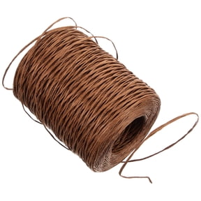 GETAJGHSD Coffee Color Floral Wire Roll for Christmas Wreath Making, Decorative Flower Wrapping and Craft Projects