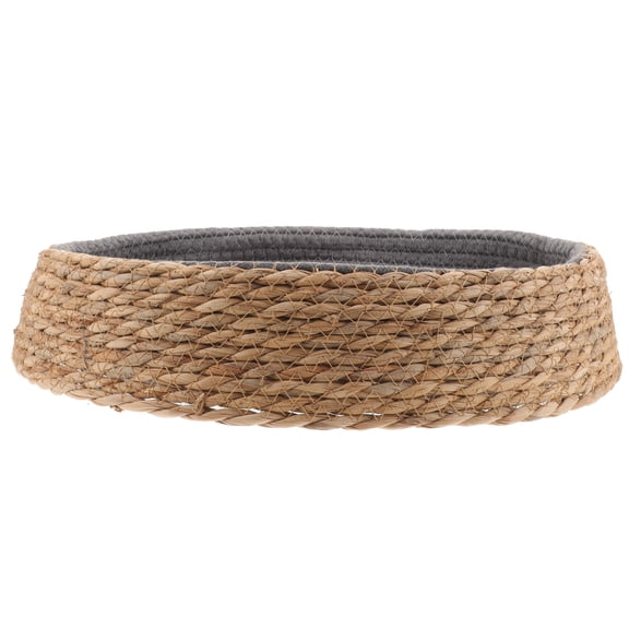 GETAJGHSD Handwoven Wicker Pet Nest Bed Assorted Colors Cool Breathable Cat Dog Sleeping House