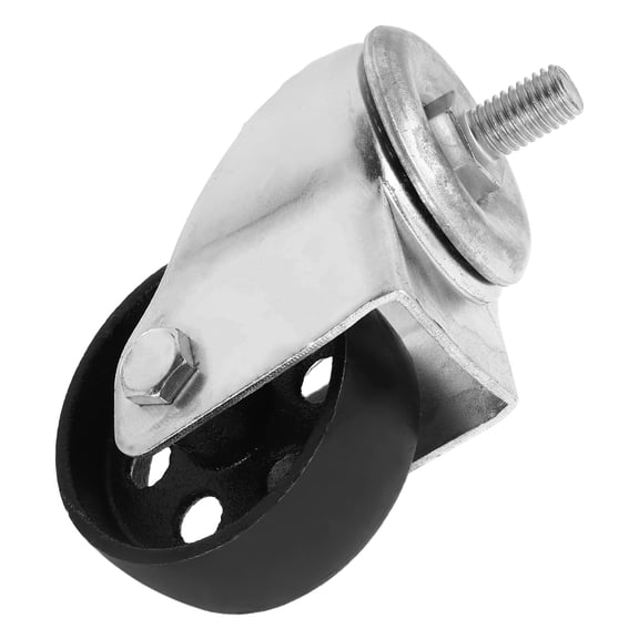 GETAJGHSD Plated Silver Heavy Duty Swivel Caster Wheel for Trailer Jack and Floor Jack Repairs