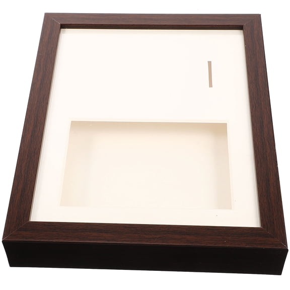 GETAJGHSD Sports Medal Hanger Display Box Wood Chocolate Durable 1Pack