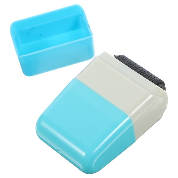 GETAJGHSD Privacy Protector Roller Blue Plastic Ink Roller To Cover Personal Details 1Pcs