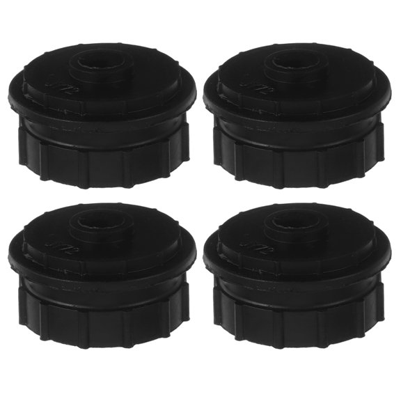 GETAJGHSD Indoor Unit Rubber Ring, Black, for Ac Wind Wheel, Enhances Air Circulation, Noise Reduction, 4Pcs