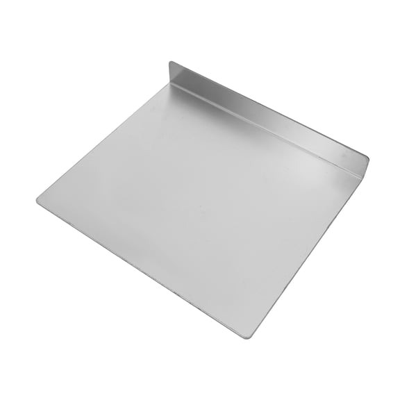 GETAJGHSD Plated Silver Stainless Steel Floating Shelf for Bathroom Storage and Home Organization
