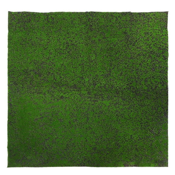 GETAJGHSD Artificial Landscape Moss Sheet, Green Realistic Faux Grass Mat for Diorama, , Model Decor, Crafts