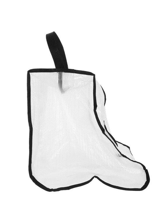 Boots Storage Bag Black PVC Well-Made for Travel and Home Use