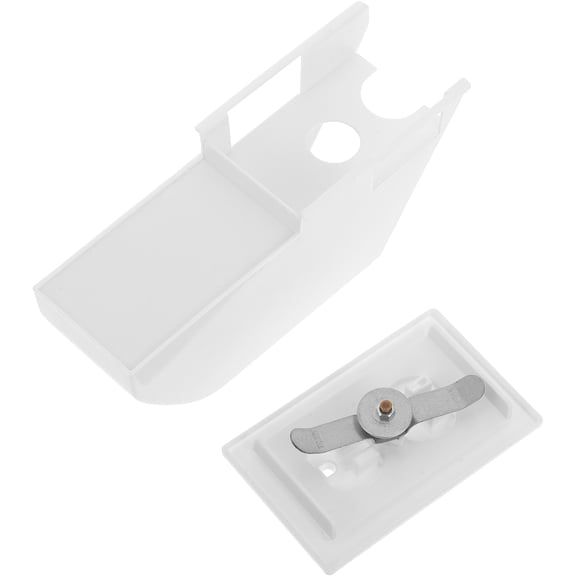 GETAJGHSD White Plastic Lock Box for Keys, Socket Shaped Key Organizer, Key Storage, 1 Set