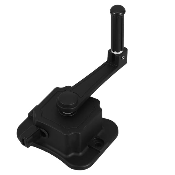 GETAJGHSD Manual Hand Crank Handle for Clothes Rack, Black Stainless Steel, Heavy Duty