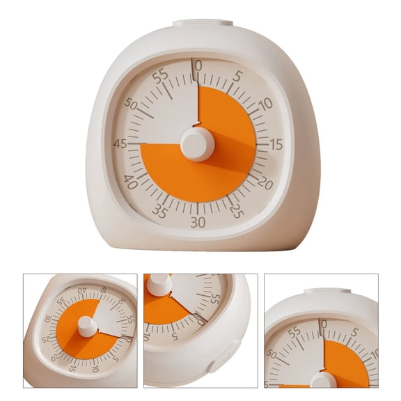 GETAJGHSD White Visual Countdown Timer for Cooking and Study with Large Display