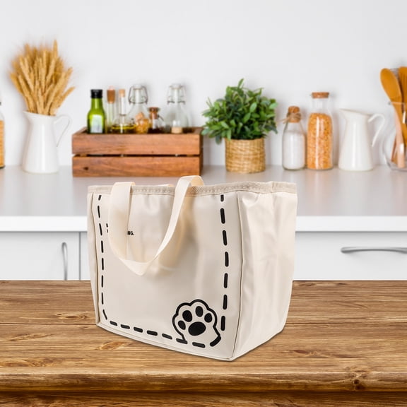 GETAJGHSD Multi Adult Lunch Bag with Thermal Insulation Stylish Tote for Office and Travel Large Capacity