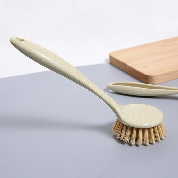 GETAJGHSD Kitchen Dish Cleaning Brush with Hanging Hole for Scrubbing Hot Pans