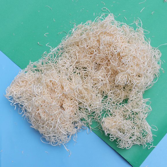 GETAJGHSD Beige Natural Sawdust Wood Shavings Cushion Bedding for Small Pets and Cages