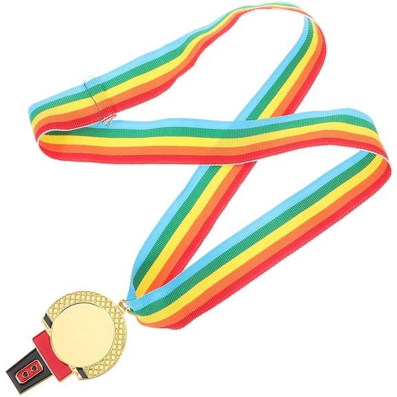 GETAJGHSD Singing Contests Medal Decorative Medals for Children Zinc Alloy Pendant Mic Design 1Set