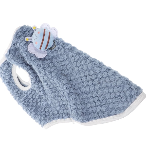 GETAJGHSD Small Dog Sweater Sky Fleece Pet Sweater Cozy Warm Apparel for Small Pets 1 Pc