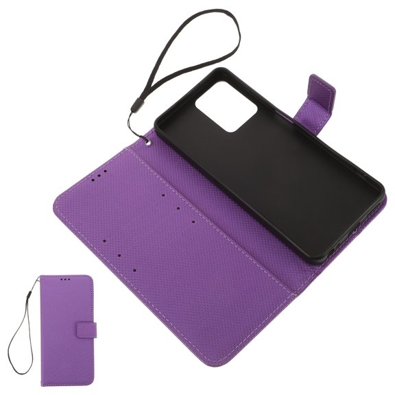 GETAJGHSD Phone Cover Case for 1Pcs Violet Style with Card Holder and Non Slip Function 6.7*3.1*0.7In