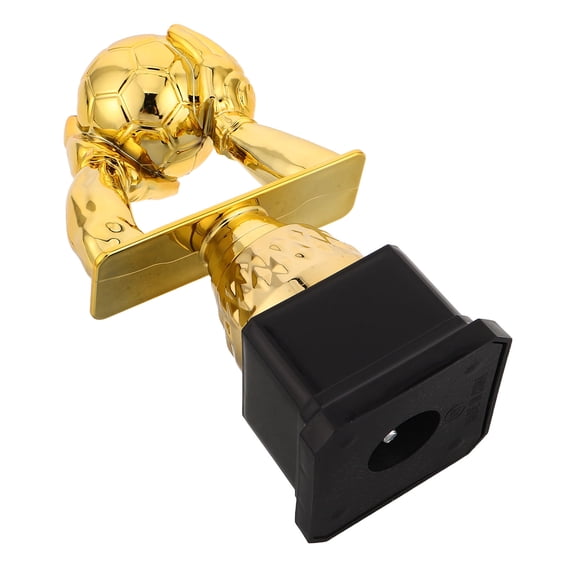 GETAJGHSD Plastic Plated Gold Football Trophy for Soccer League Awards and Sports Competition Recognition