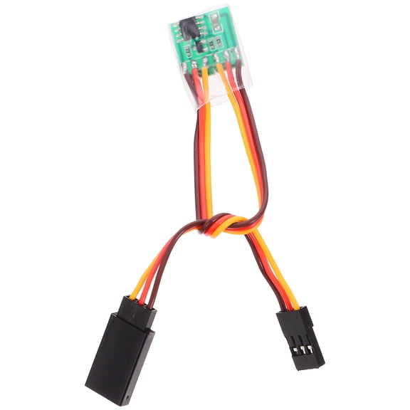 GETAJGHSD Black Plastic Servo Reverser for Steering Gear High Precision Control and Versatile Use