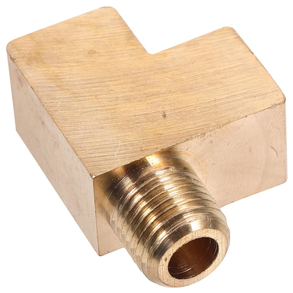 GETAJGHSD Plumbing Fittings Brass Bulkhead Pipe Fitting for Industrial Use Golden 1Pcs